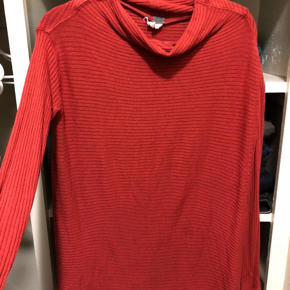 Free People Rust Lover Rib Split Back - Picture 2 of 7